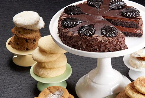 Classic Cake and One Dozen Assorted Cookies
