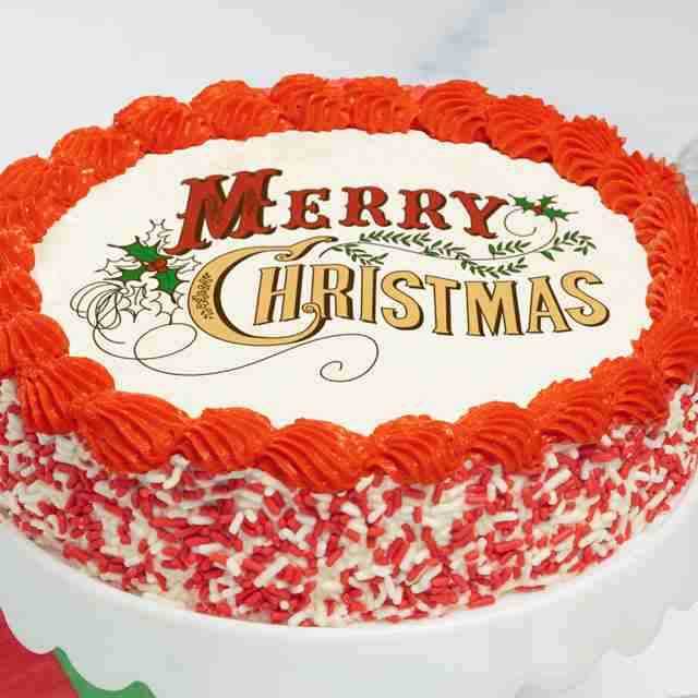 image of Merry Christmas Cake