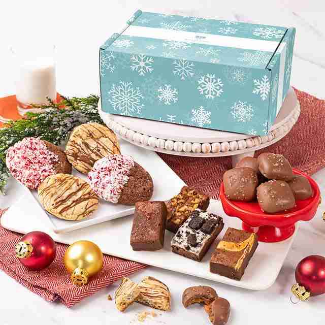 image of Chocolate Lovers Holiday Snack Box 