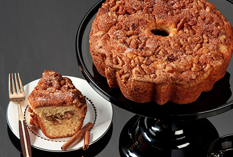 Viennese Coffee Cake - Cinnamon and Walnuts (military)