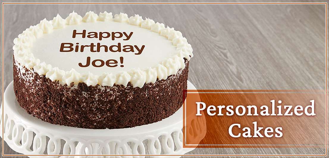 Banner for Personalized Cake Delivery 