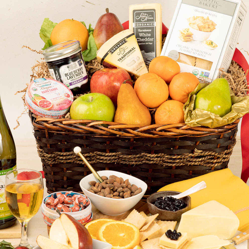 Opulent Organic Basket