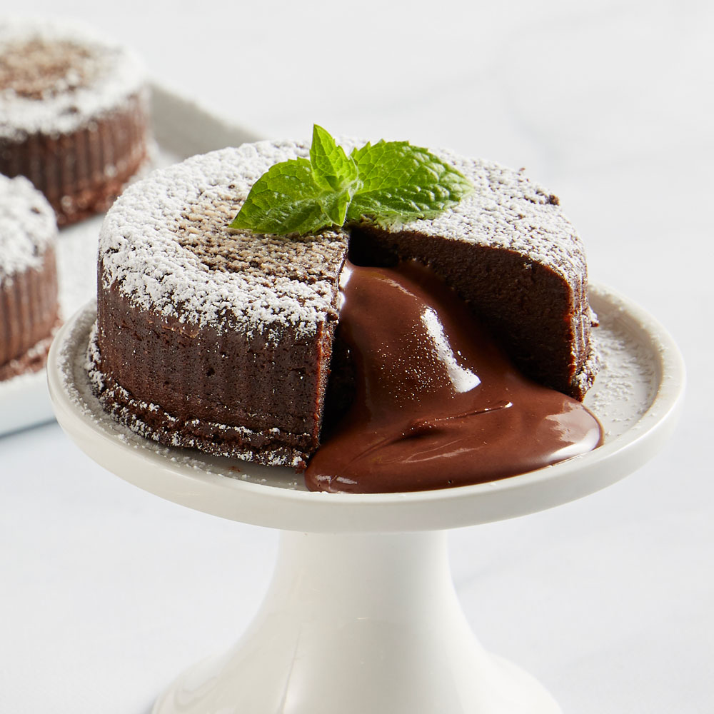 A Single Molten Chocolate Cake - Joy the Baker
