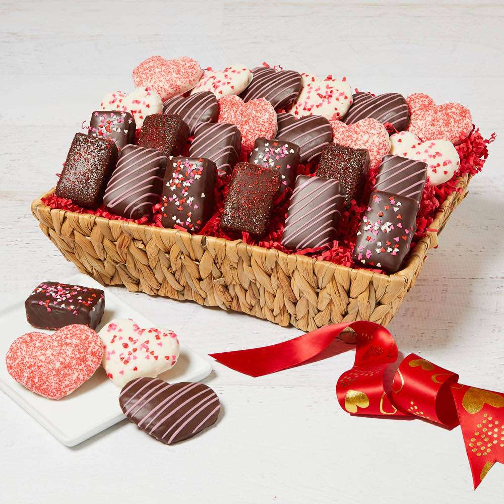 The Valentine's Day Basket Close-up
