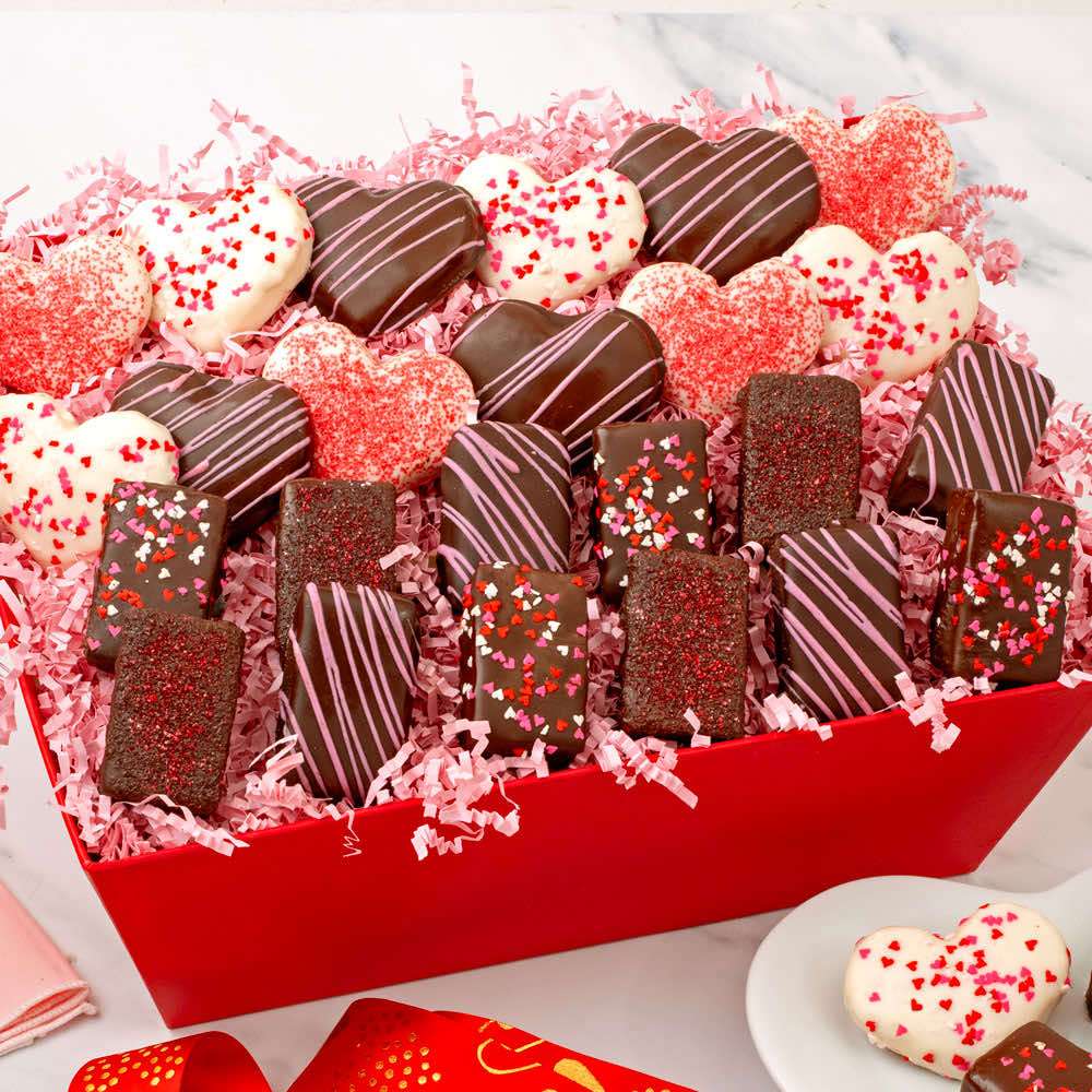 The Valentine's Day Basket Close-up