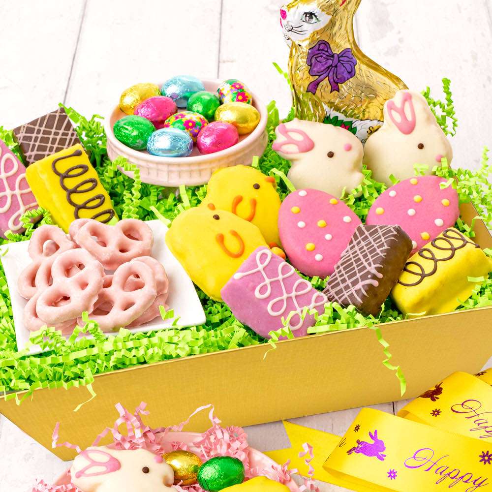 Deluxe Easter Basket Close-up