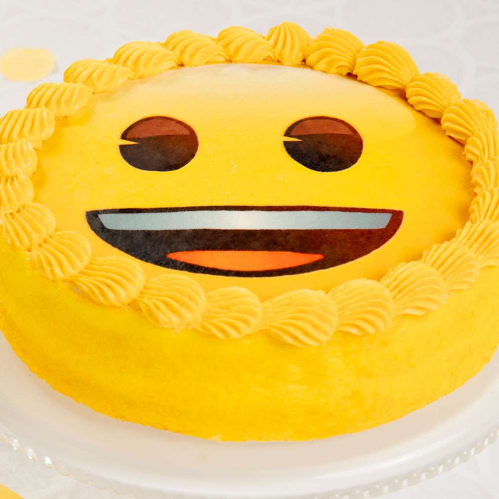 Emoji Cake delivered