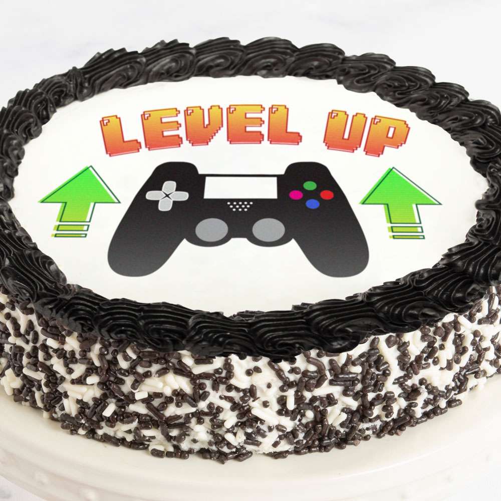 PS4 Playstation Gamer Cake Topper | Oh So Glitter