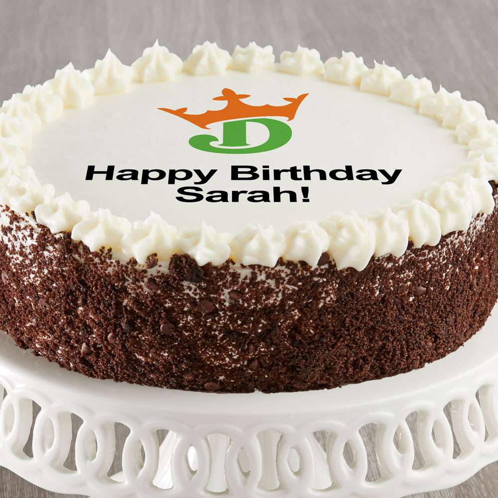 DraftKings Happy Birthday Cake Close-up