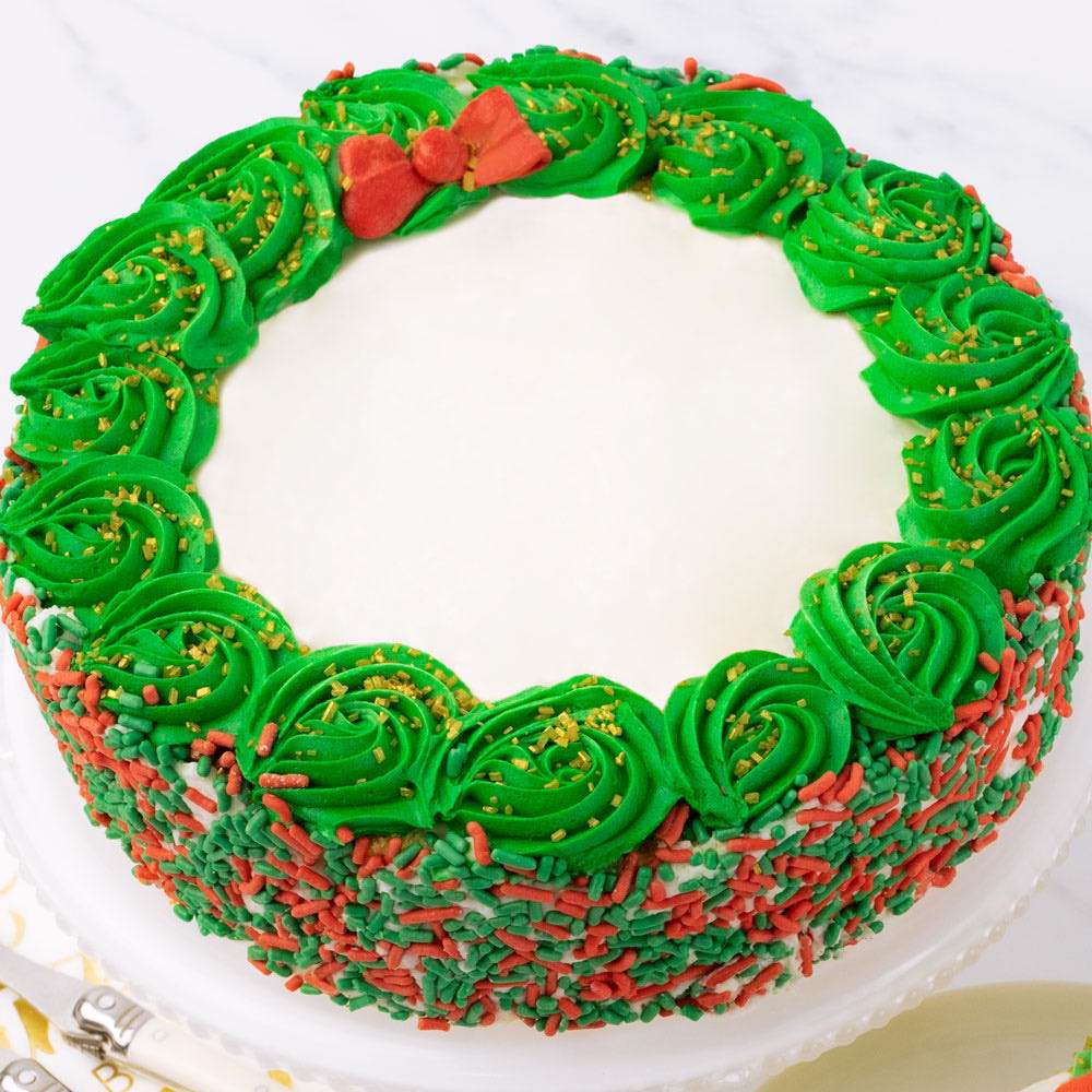 Image of Wreath Cake