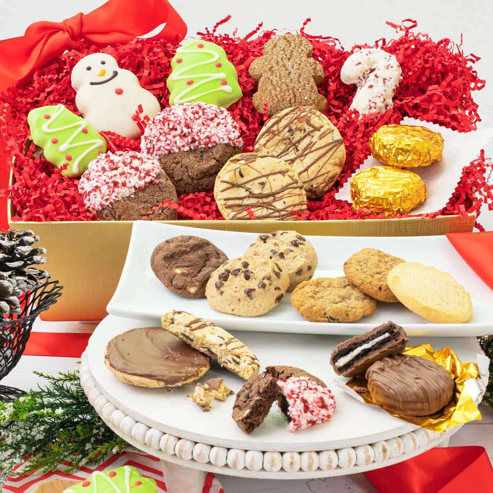 The Holiday Cookie Basket Close-up