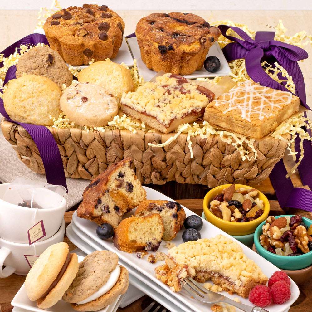 The Breakfast Bakery Basket Close-up