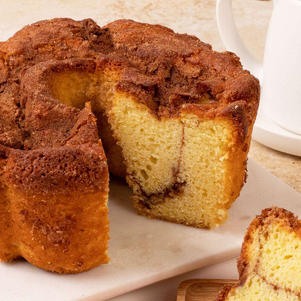 Cinnamon Coffee Cake Close-up