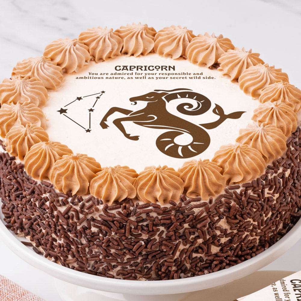 Capricorn Cake Close-up