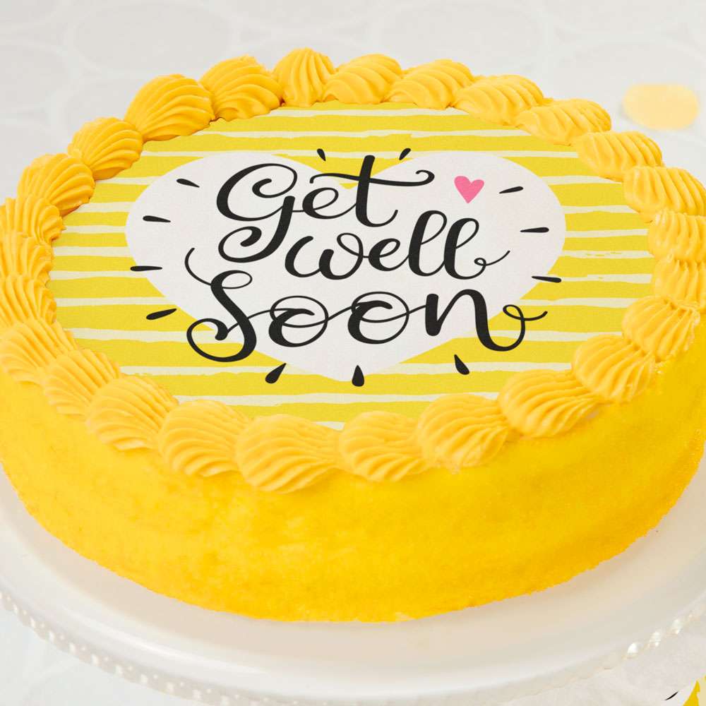 Get Well Soon Cake Close-up