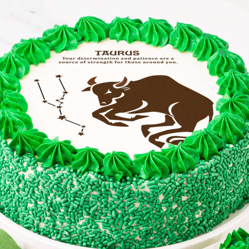 Taurus Cake Close-up