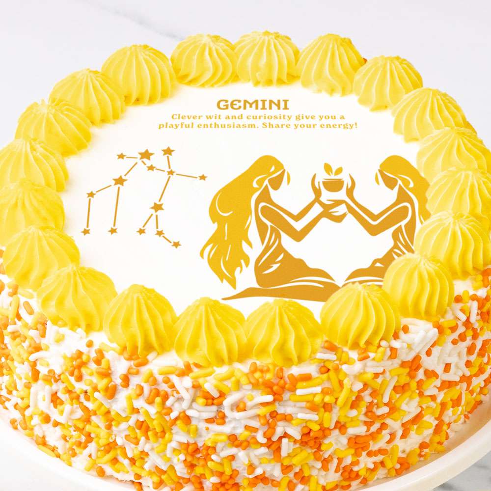 Gemini Cake Close-up