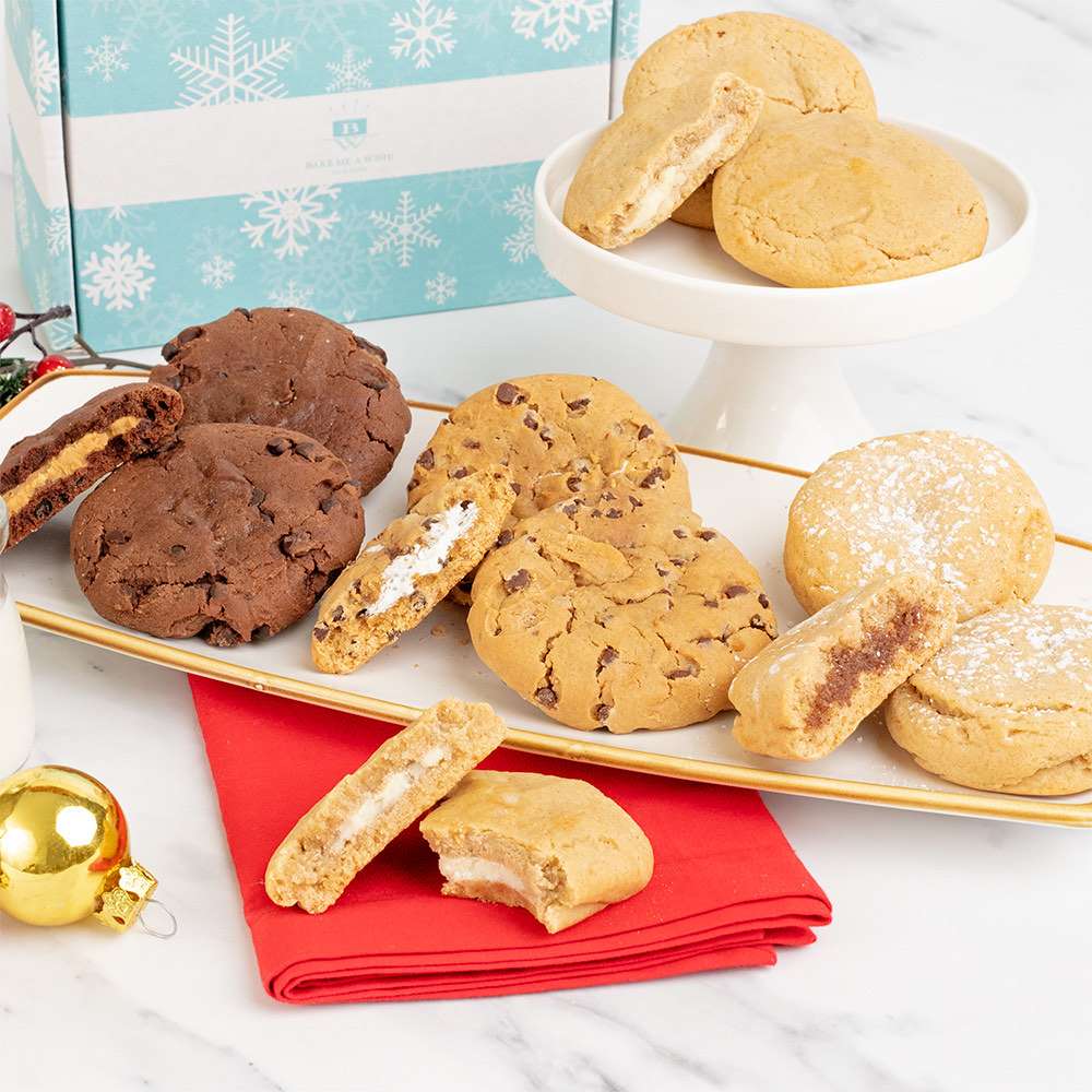 8PC Gourmet Stuffed Cookies Close-up