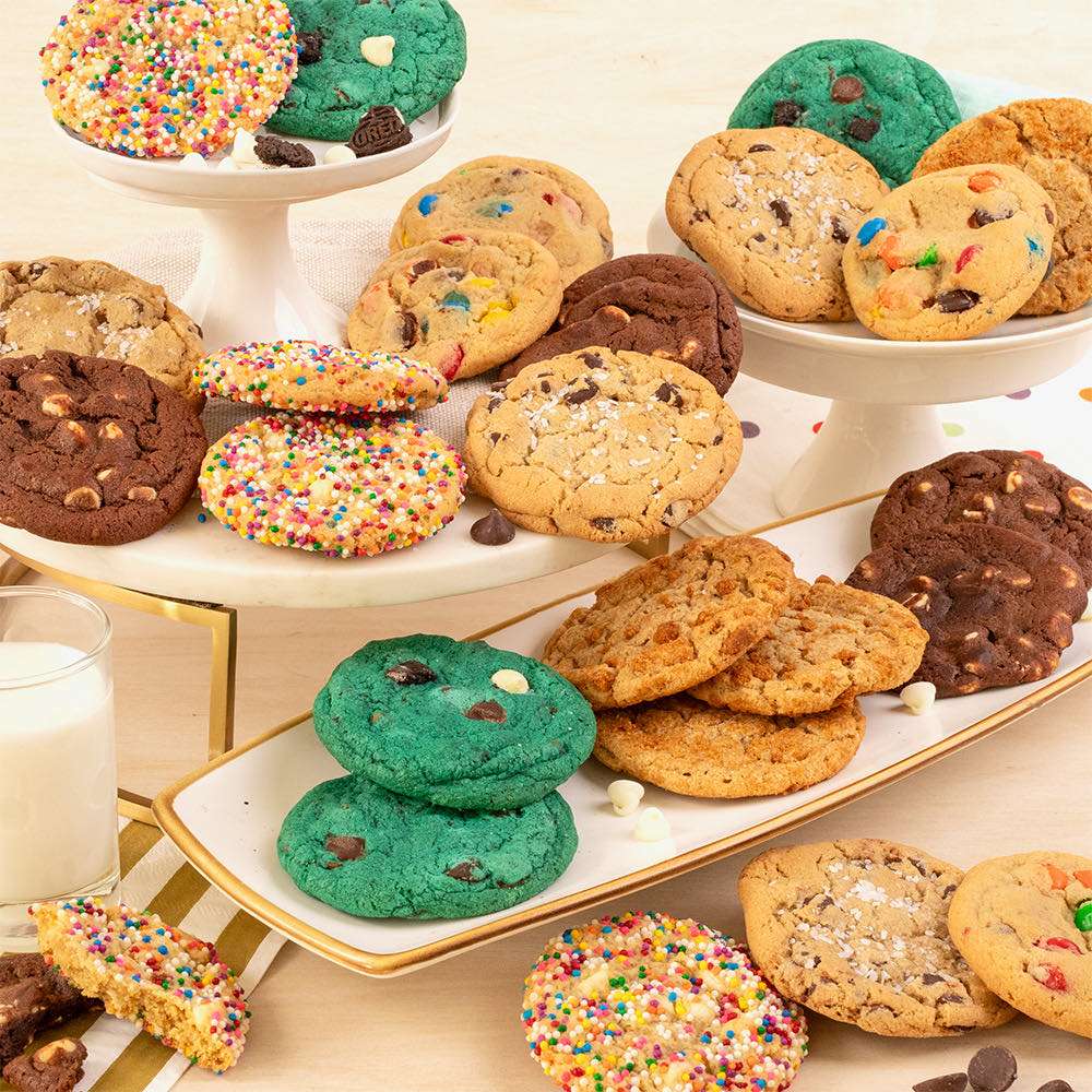 24pc Decadent Gourmet Cookies Close-up