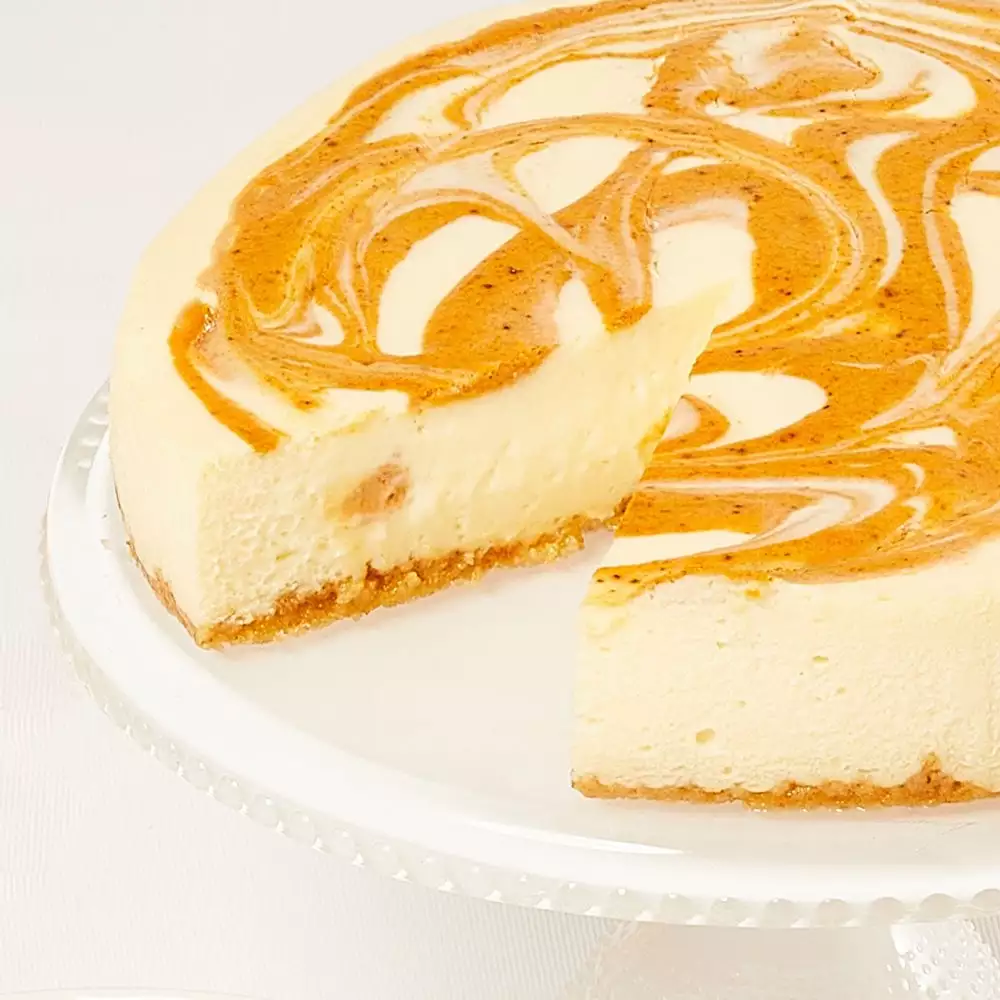 Pumpkin Cheesecake Close-up