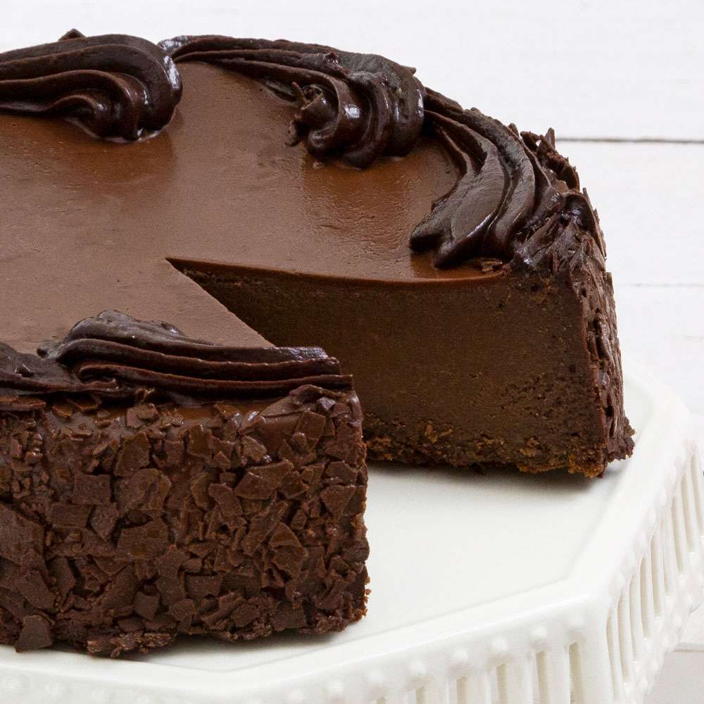 Flourless Chocolate Cake Close-up