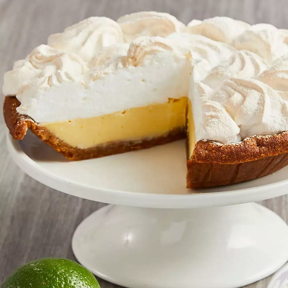 Key Lime Pie Close-up