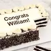 Zoomed in Image of Personalized Chocolate Chip Sheet Cake