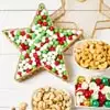 Zoomed in Image of Tis The Season Star Tray