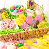 Zoomed in Image of Deluxe Easter Basket