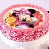 Zoomed in Image of Minnie Mouse Cake