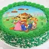 Zoomed in Image of Super Mario Cake