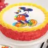 Zoomed in Image of Mickey Mouse Cake