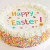 Zoomed in Image of Happy Easter Cake