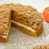 Zoomed in Image of Pumpkin Latte Cake