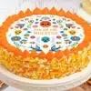 Zoomed in Image of Day of the Dead Cake