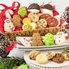Zoomed in Image of The Holiday Cookie Basket
