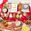 Zoomed in Image of Magnifique! Charcuterie Basket - Holiday