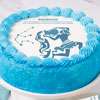 Zoomed in Image of Aquarius Cake