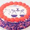 Zoomed in Image of Libra Cake