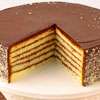 Zoomed in Image of Golden Fudge Southern-Style Cake