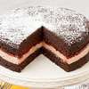 Zoomed in Image of Chocolate Strawberry Cake