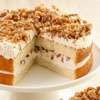 Zoomed in Image of Maple Brown Sugar Cake