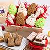Zoomed in Image of Holiday Cookie and Brownie Crate