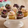 Zoomed in Image of Mini Springtime Cupcake Bouquet