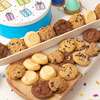 Zoomed in Image of Happy Birthday! Mini-Cookie Tin