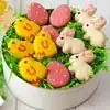 Zoomed in Image of Easter Cookies