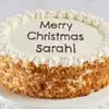 Zoomed in Image of Personalized Carrot Cake