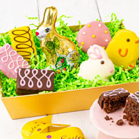 Zoomed in Image of Mini Easter Basket 