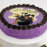 Zoomed in Image of Hocus Pocus Cake