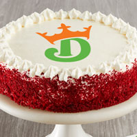 Zoomed in Image of DraftKings Cake